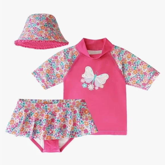 NWT KIDS 3 piece swimwear set - Picture 2 of 7